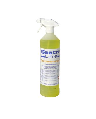 Seeger Gastro Line Zitronenreiniger Lebensmittelfreundlich 1 Liter Sprühflasche