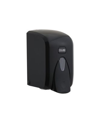 Desinfektionsspender 500 ml Schwarz, aus Kunststoff für Desinfektionmitel und Seife