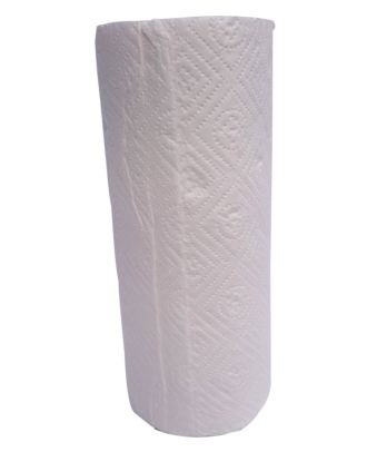 Küchenrolle Küchenpapier Zellstoffpapier stukturgeprägt 2-lagig 40 Blatt ca. 24,5x21 cm 8 Pack 6 Rollen/Pack B-Ware