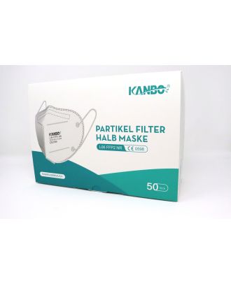 50X FFP2 Maske Weiß Mundschutz Gesichtsschutz Atemschutzmaske Masken 5 lagig